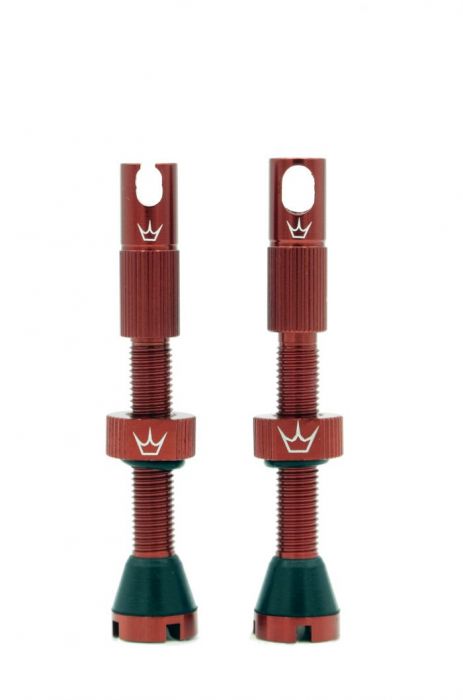 PEATY'S X CHRIS KING (MK2) tubeless szelep - RED
