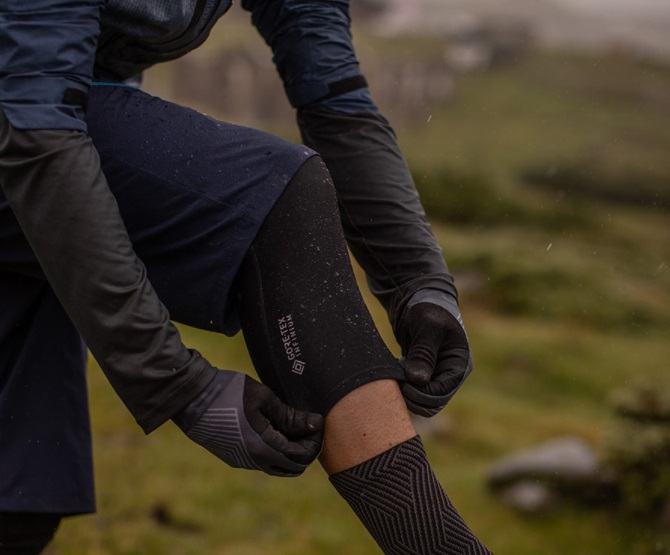 Gore Shield WINDSTOPPER® Knee Warmers trdmelegt