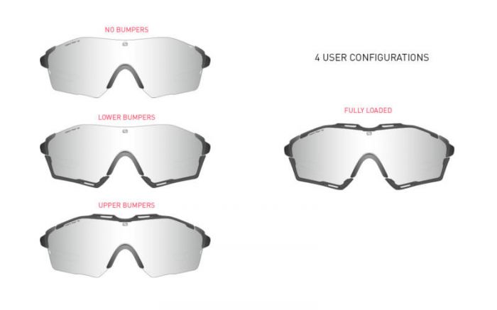 RUDY PROJECT CUTLINE CARBONIUM-BLACK RED BUMPERS/IMPACTX2 PHOTOCHROMIC RED szemveg