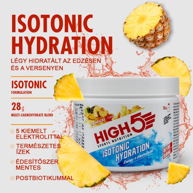 High5 Isotonic Hydration – Tropical 300g (10adag)