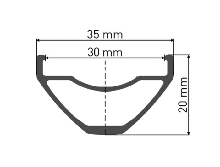 DT Swiss H 1900 SPLINE 29 Boost 30