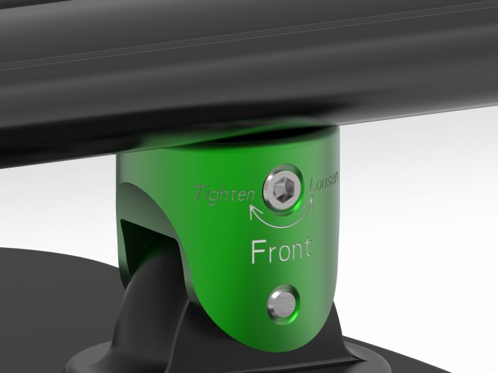 TreeFrog Multiple Crossbar Roof Rack tetsin