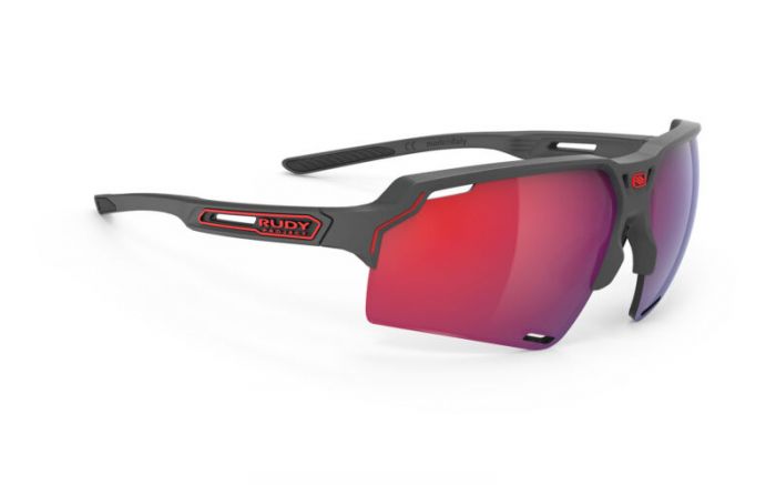 RUDY PROJECT DELTABEAT CHARCOAL/MULTILASER RED szemveg