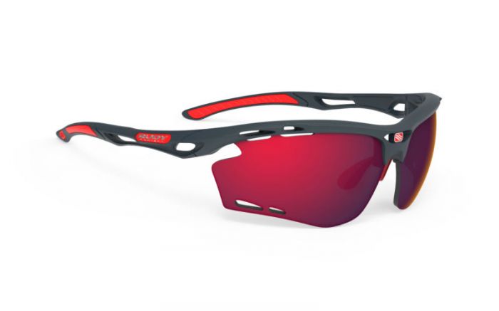 RUDY PROJECT PROPULSE CHARCOAL/MULTILASER RED szemveg