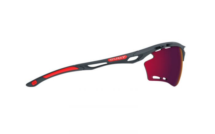 RUDY PROJECT PROPULSE CHARCOAL/MULTILASER RED szemveg