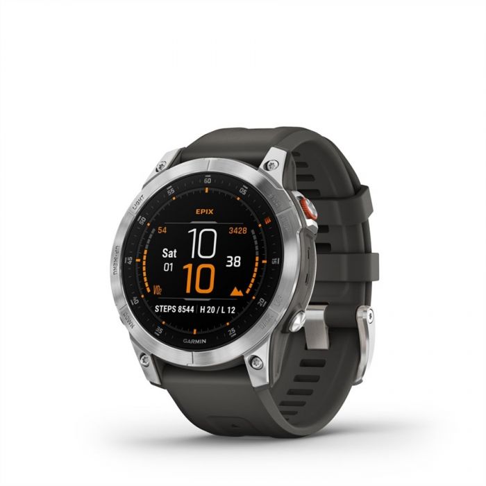 Garmin EPIX (GEN2) SZÜRKE SZILIKON SZÍJJAL