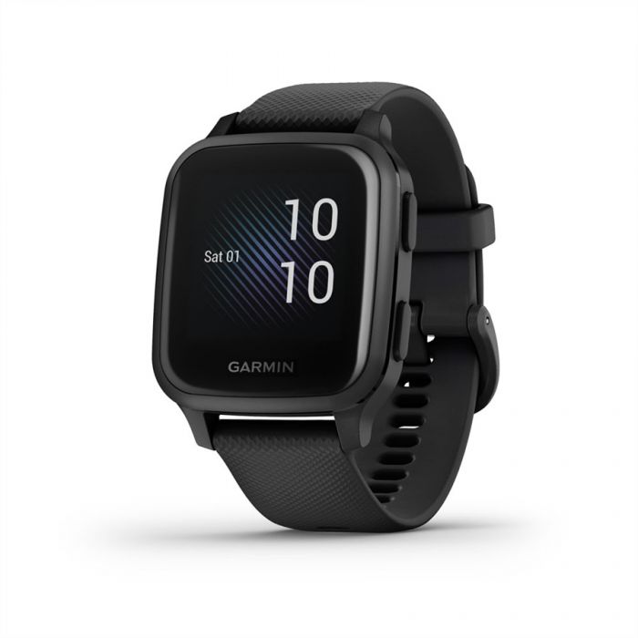 Garmin VENU SQ MUSIC FEKETE, SZRKE KERETTEL