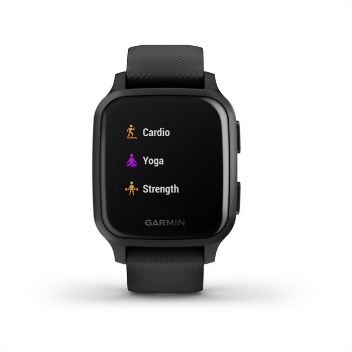 Garmin VENU SQ MUSIC FEKETE, SZRKE KERETTEL