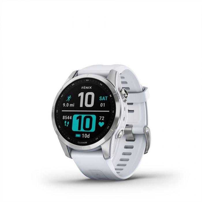 Garmin FENIX 7S EZST FEHR SZN SZILIKON SZJJAL