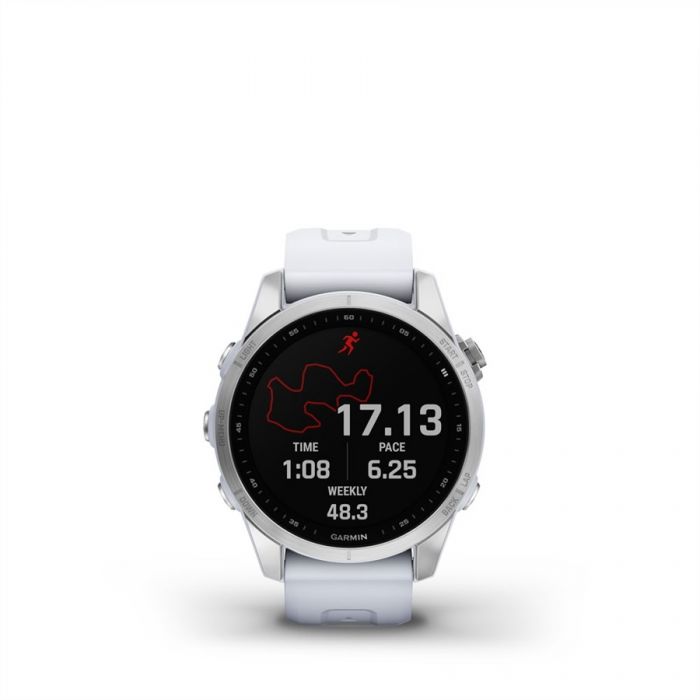 Garmin FENIX 7S EZST FEHR SZN SZILIKON SZJJAL