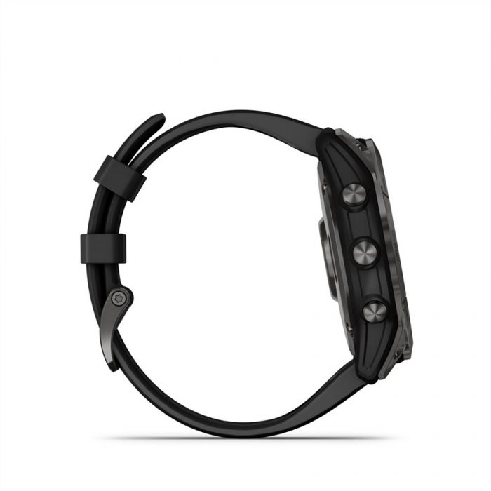 Garmin FENIX 7X SOLAR FEKETE, FEKETE SZILIKON SZJJAL