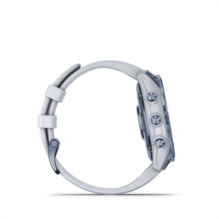 Garmin FENIX 7 SAPPHIRE SVNYKK TITNIUM, FEHRK SZN SZILIKON SZJJAL (SOLAR)
