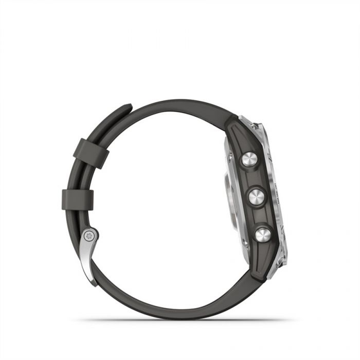 Garmin FENIX 7 EZST, GRAFIT SZILIKON SZJJAL