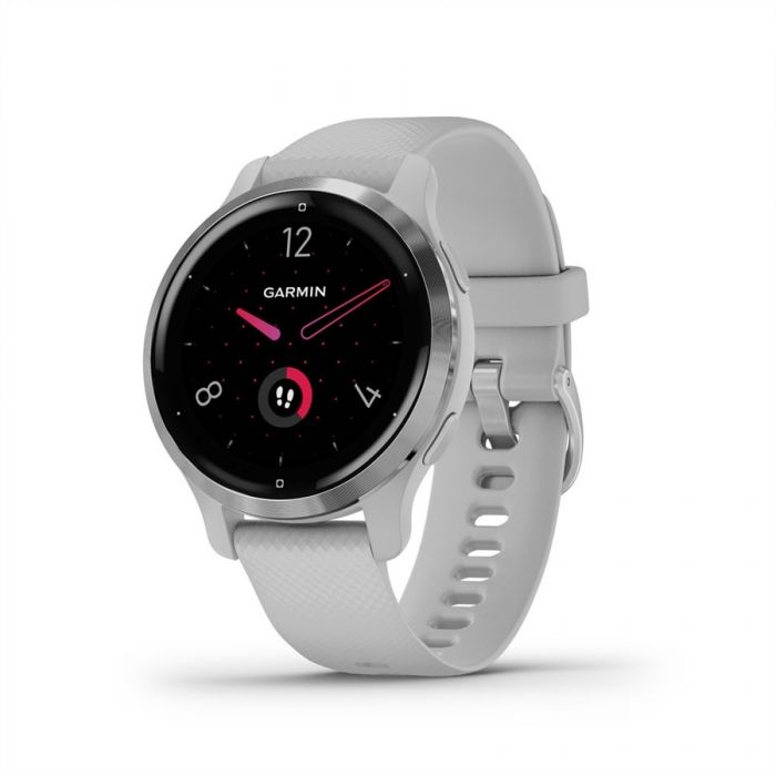 Garmin VENU 2S VILÁGOSSZÜRKE, EZÜST KERETTEL