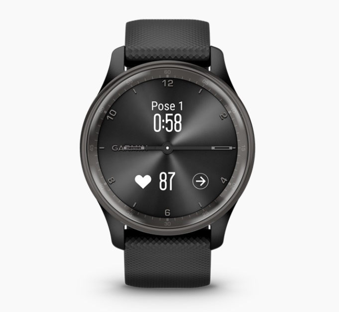 Garmin VVOMOVE TREND FEKETE SZILIKON SZJJAL