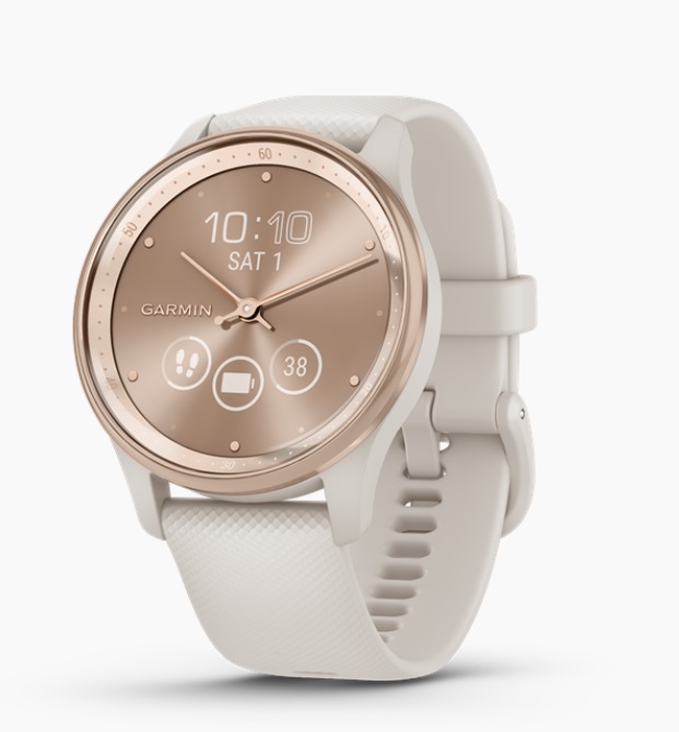 Garmin VVOMOVE TREND ARANY KRMFEHR SZILIKON SZJJAL