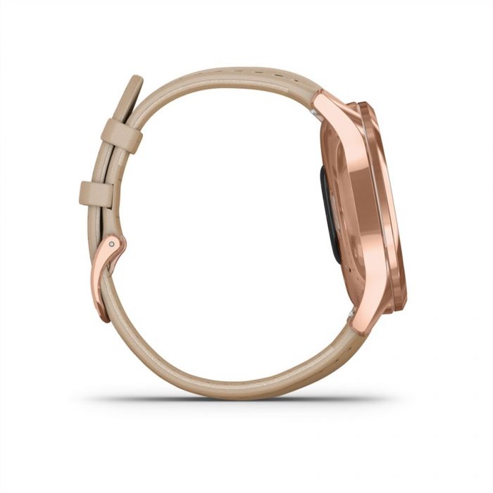 Garmin VVOMOVE LUXE ROSE GOLD K SZN BR SZJJAL, 18K ARANY CSATTAL