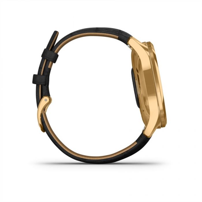 Garmin VVOMOVE LUXE FEKETE-24K ARANY FEKETE DOMBORNYOMOTT BR SZJJAL