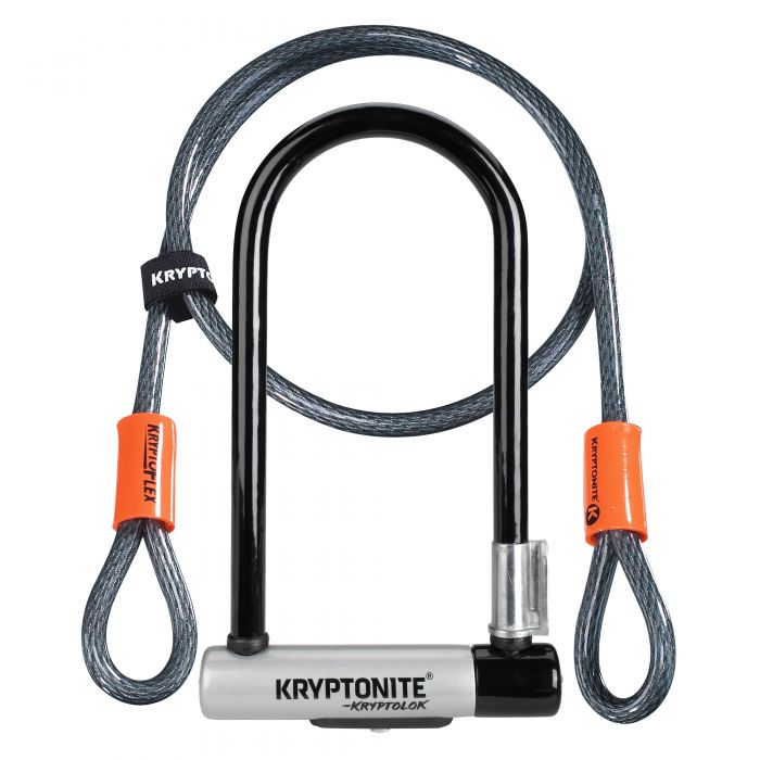 KRYPTONITE KRYPTOLOK STD kulcsos U-lakat + hurokkbel