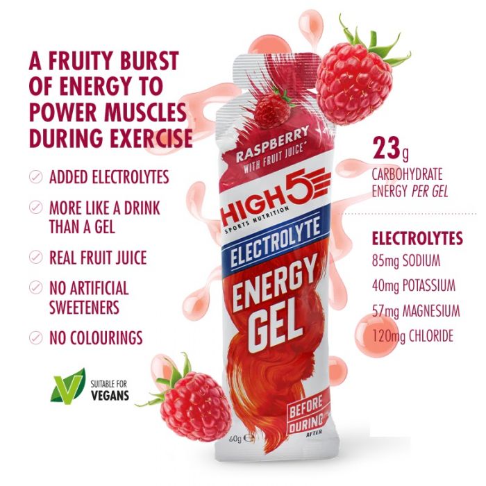 High5 Energy Gel Electrolyte – Mlna 60g