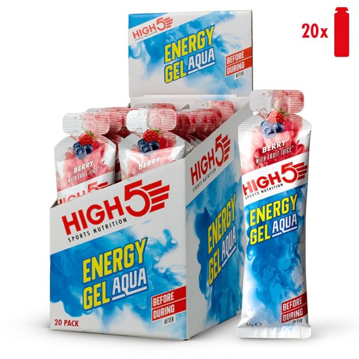 High5 Energy Gel Aqua Mlna 20x66g