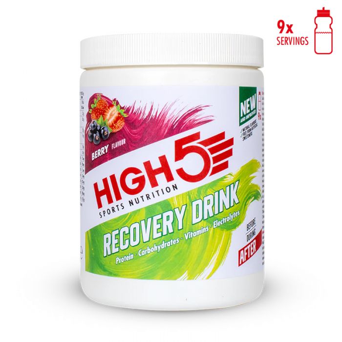High5 Recovery Drink Nyrigymlcs 450g (9 adag)