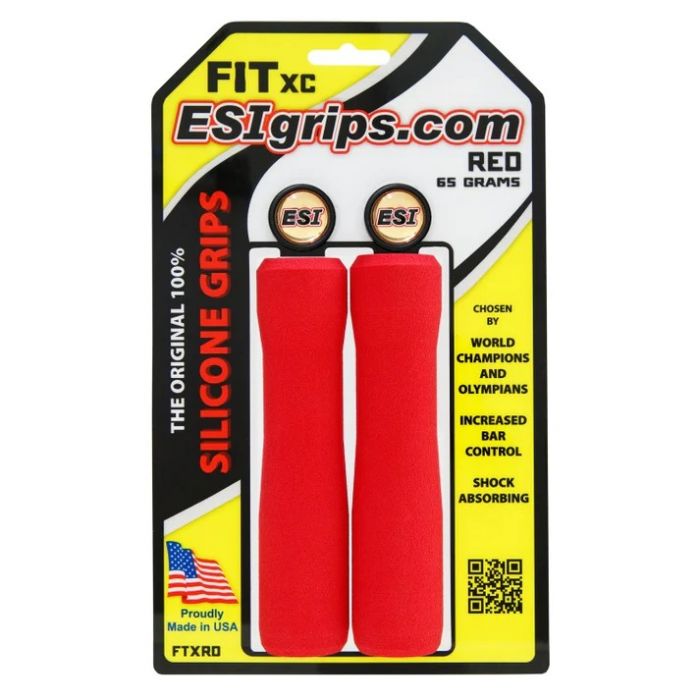 ESI Grips FIT XC - piros