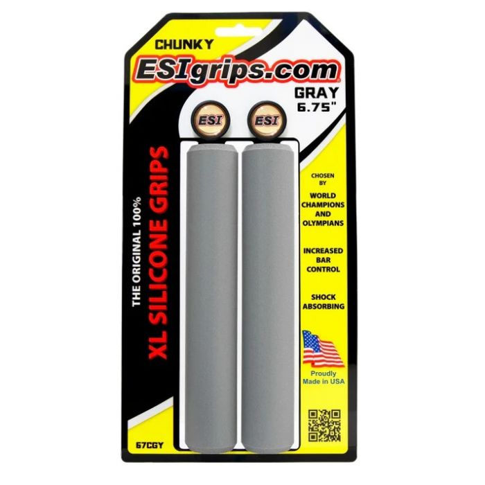 ESI Grips Chunky XL 6.75 - szrke