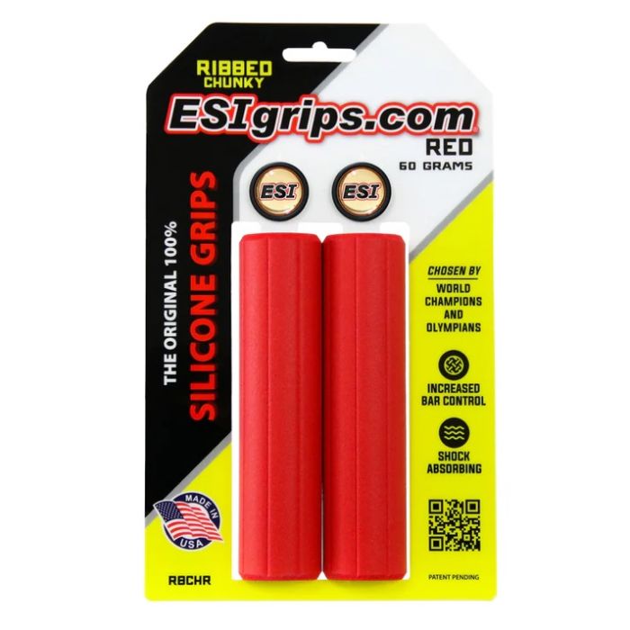 ESI Grips Ribbed Chunky - piros