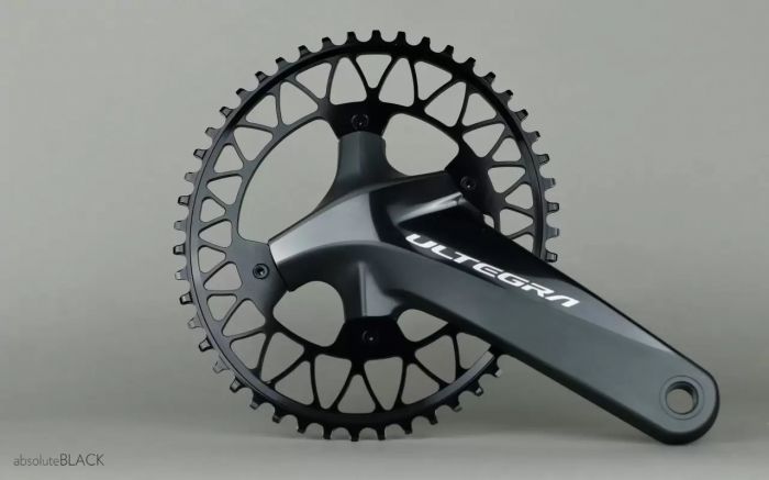 absoluteBLACK GRAVEL 1X OVAL 110/4 BCD narrow-wide 