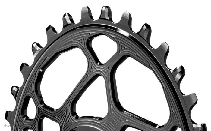 absoluteBLACK MTB OVAL RaceFace CINCH 3mm offset BOOST 148mm & 12SPD HG+ narrow-wide 