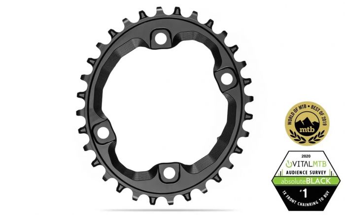 absoluteBLACK MTB OVAL XT8000 SHIMANO HYPERGLIDE+ narrow-wide 