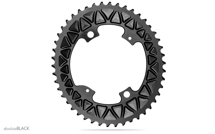 absoluteBLACK Orszgti/Gravel Sub-Compact OVAL Shimano 110/4 BCD