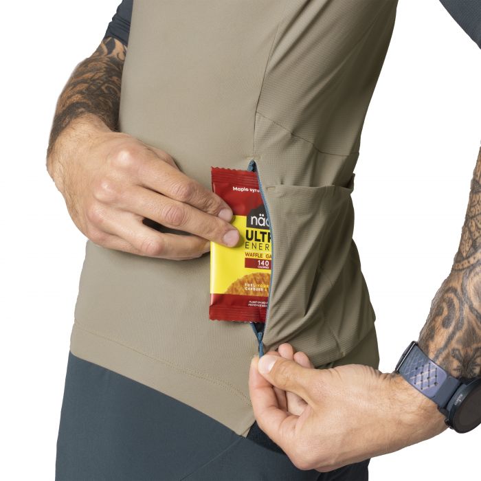 Dynafit Ride Light Short Sleeve Full Zip Jersey Men mez