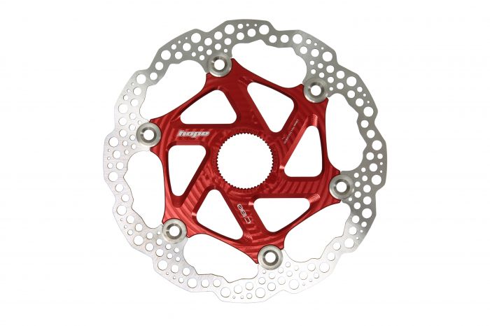 HOPE Floating rotor centerlock piros