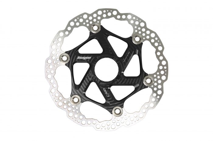 HOPE Floating rotor centerlock fekete