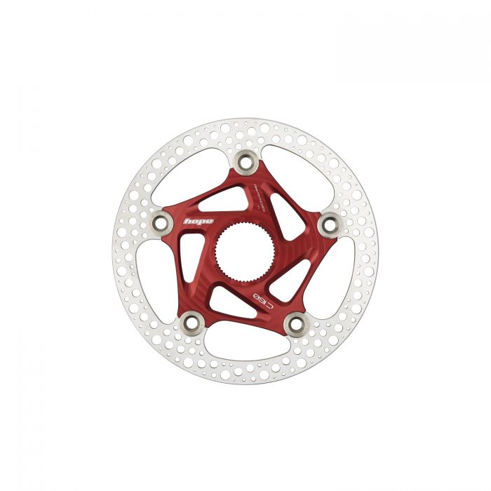 Hope Road Floating rotor centerlock piros