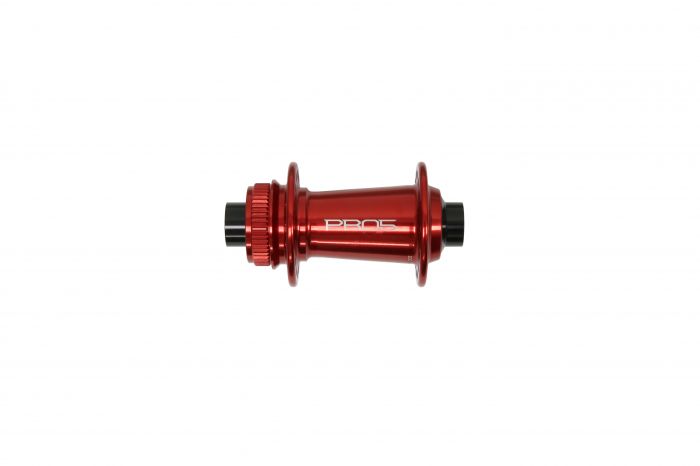 Hope Pro 5 100mm center lock piros els agy