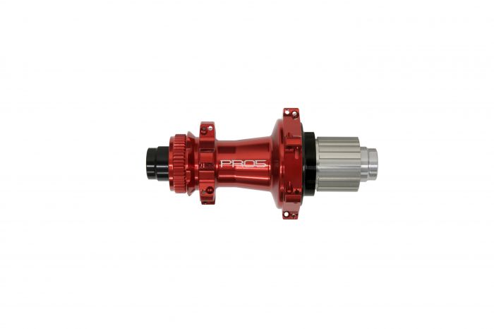 Hope Pro 5 135/142 Straight pull center lock piros hts agy