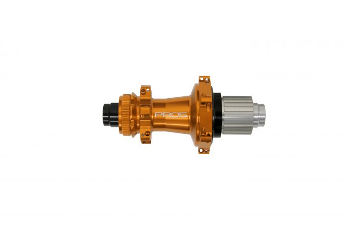 Hope Pro 5 135/142 Straight pull center lock narancssrga hts agy