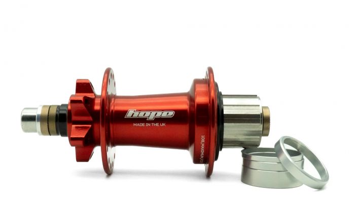 Hope Pro 5 Single Speed 6 csavaros piros hts agy