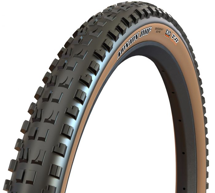 Maxxis MINION DHF 29x2.60 EXO/TR/TANWALL 1003g, hajtogathat, barna oldalfallal