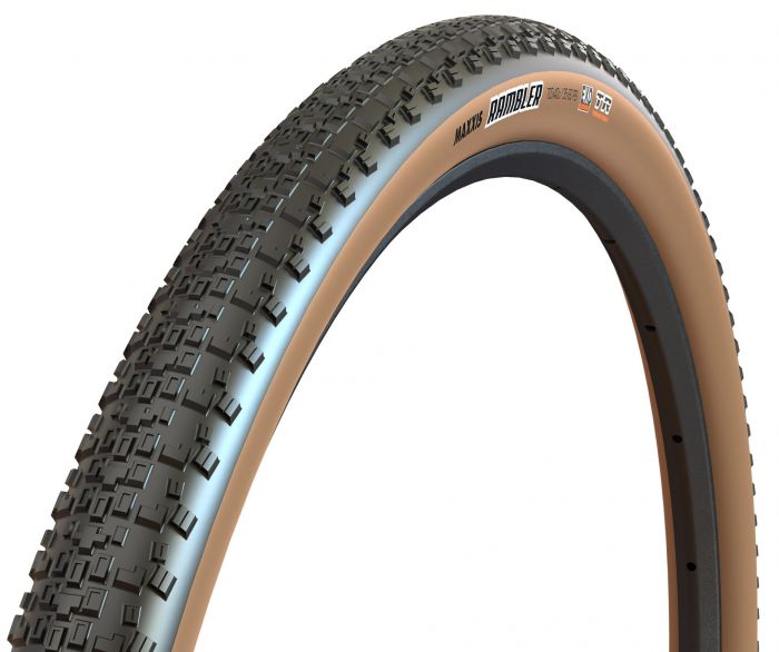 Maxxis RAMBLER 622x45 EXO/TR/TANWALL 550g hajtogathats, barna oldalfallal