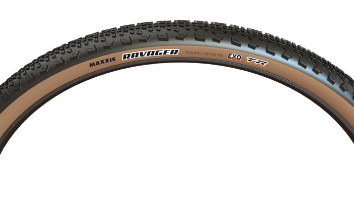 Maxxis RAVAGER 622x50C EXO/TR 665g hajtogathat, barna oldalfallal