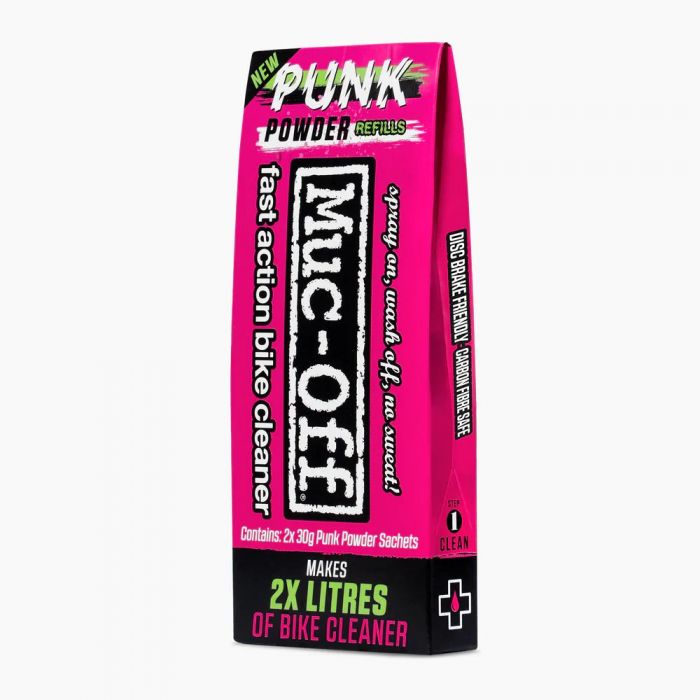 Muc-Off Punk Powder Bike Cleaner 2X – utntlt por 2x30g (2liter)
