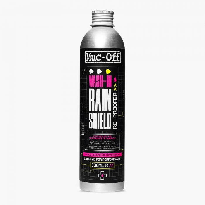 Muc-Off Wash-In Rain Shield Re-proofer – 300ml impregnl