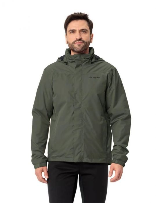 Vaude Escape padded bicycle rain jacket men eskabt