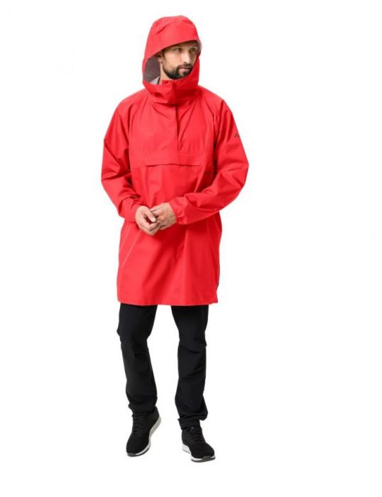 Vaude Comyou rain poncho for cycling poncs