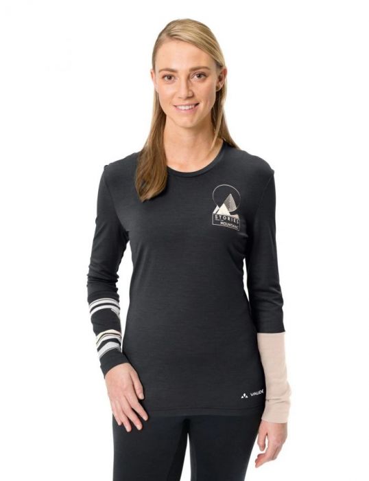 Vaude Monviso merino long sleeve T-shirt women’s ni alltzet