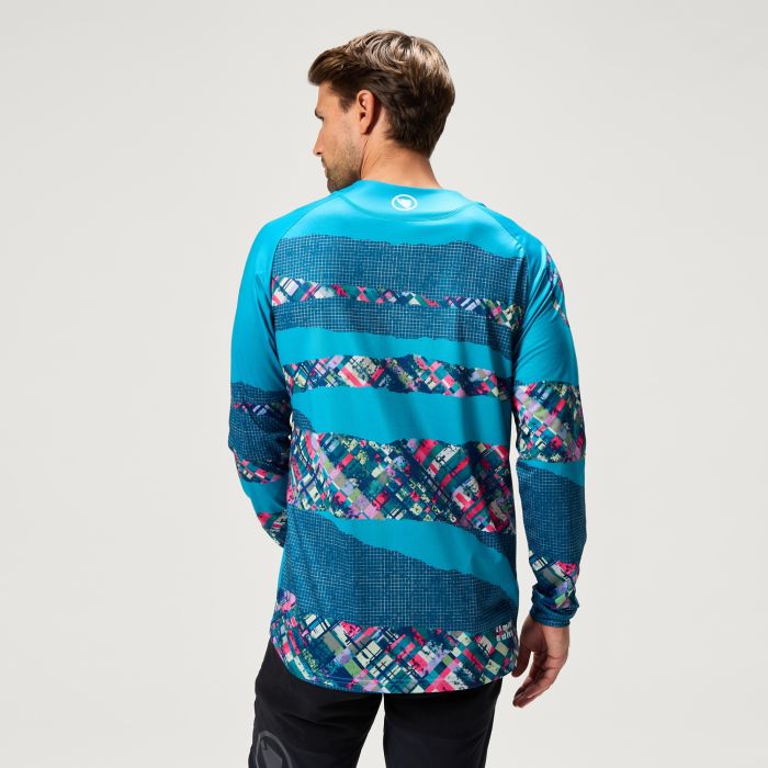 Endura PATCHWORK LTD PRINTED L/S TEE